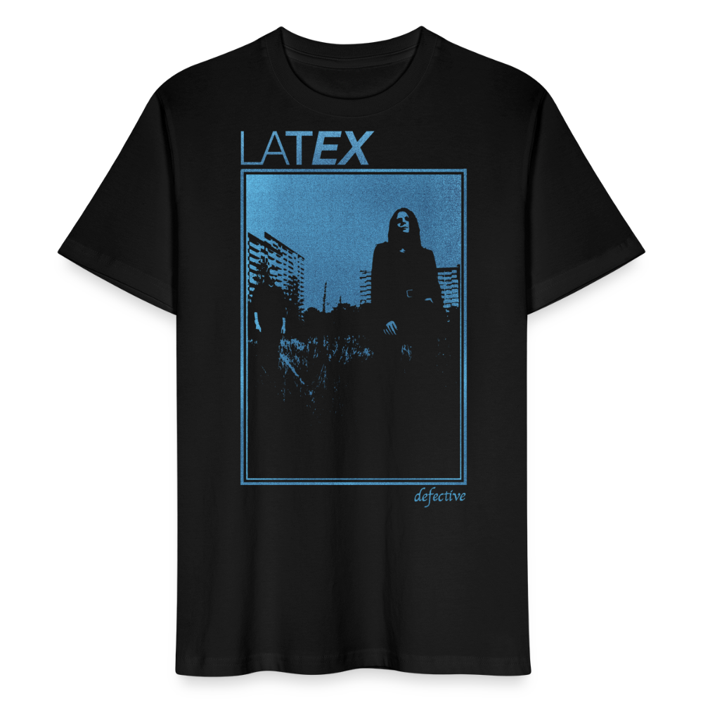 LATEX - defective Shirt // Blue - Schwarz